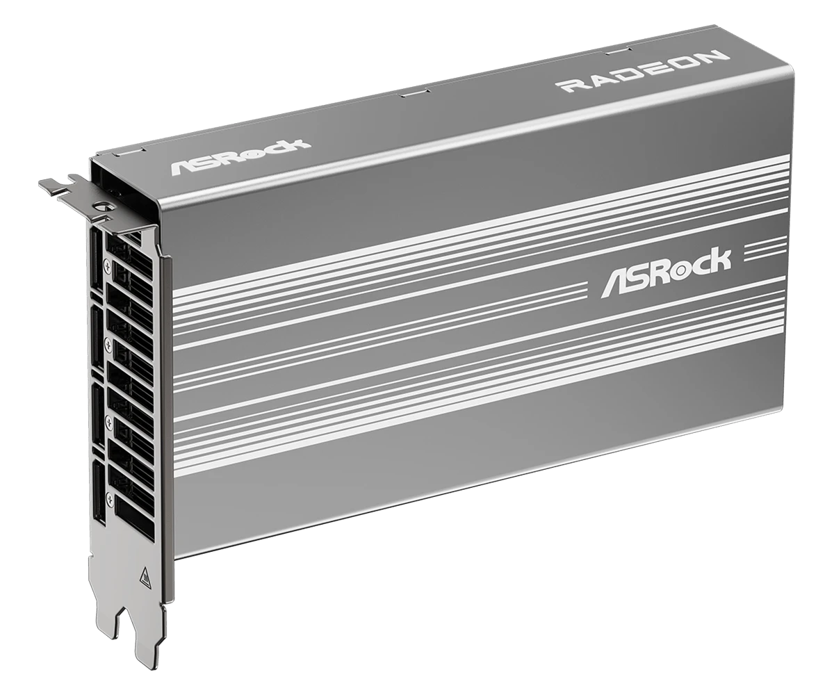 ASRock AMD Radeon AI PRO R9700S Passive 32GB